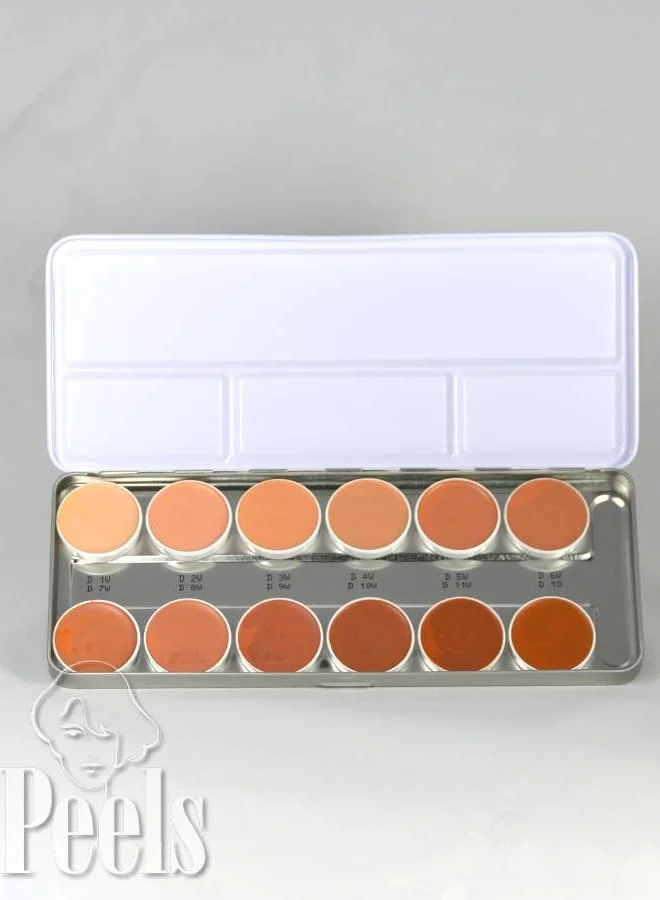 Dermacolor Camouflage Palette, Kleur C 1 Dermacolor Camouflage Palette, Kleur C