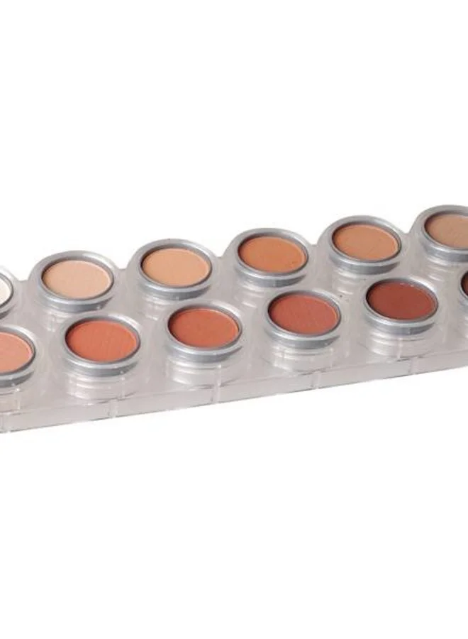 Oogschaduw/Rouge Palette 12 Kleuren (RH)