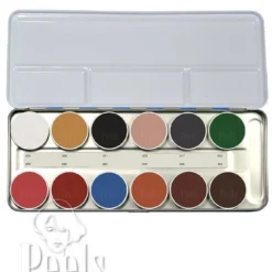 Aquacolor Palette 12 Colors Kleur B