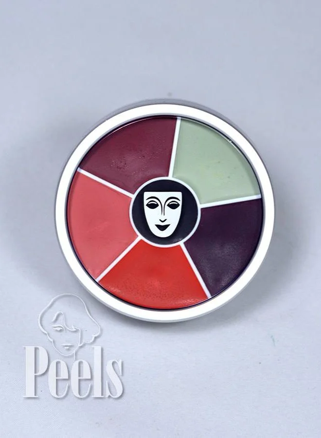 Cream Color Circle, Burn & Injury 1 Cream Color Circle, Burn & Injury