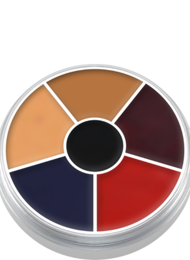 Cream Color Circle, Burned Skin 1 Cream Color Circle, Burned Skin