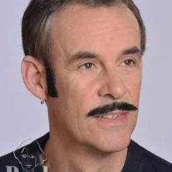 Handgeknoopte Bakkebaard Van Echt Haar, Kort, Type 9221 -Peelsweb Winkel kryolan handgeknoopte bakkebaard van echt haar kor 2