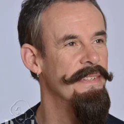 Handgeknoopte Lange Kinbaard Van Echt Haar, Type 9233 -Peelsweb Winkel kryolan handgeknoopte lange kinbaard van echt haar 5