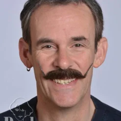 Handgeknoopte Snor Van Echt Haar, Dali, Type 9216