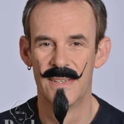 Handgeknoopte Snor Van Echt Haar, Dali, Type 9216 -Peelsweb Winkel kryolan handgeknoopte snor van echt haar dali type 5