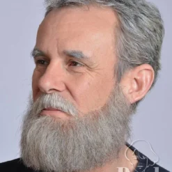 Handgeknoopte Volle Baard Van Echt Haar, Recht Gesneden, Type 9235 -Peelsweb Winkel kryolan handgeknoopte volle baard van echt haar re 5