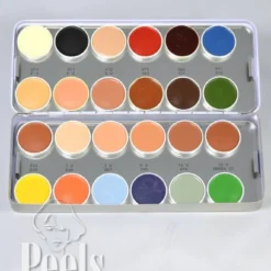 Kryolan Rubber Masker Vetschmink Pallette