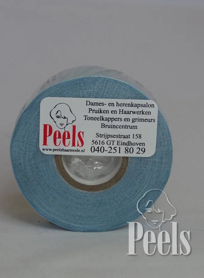 Walker Tape Lace Front Blue-liner Rol 2,75m - 19mm - Blauwe Tape Haarwerk 2 Walker Tape Lace Front Blue-liner Rol 2,75m - 19mm - Blauwe Tape Haarwerk - Afbeelding 2
